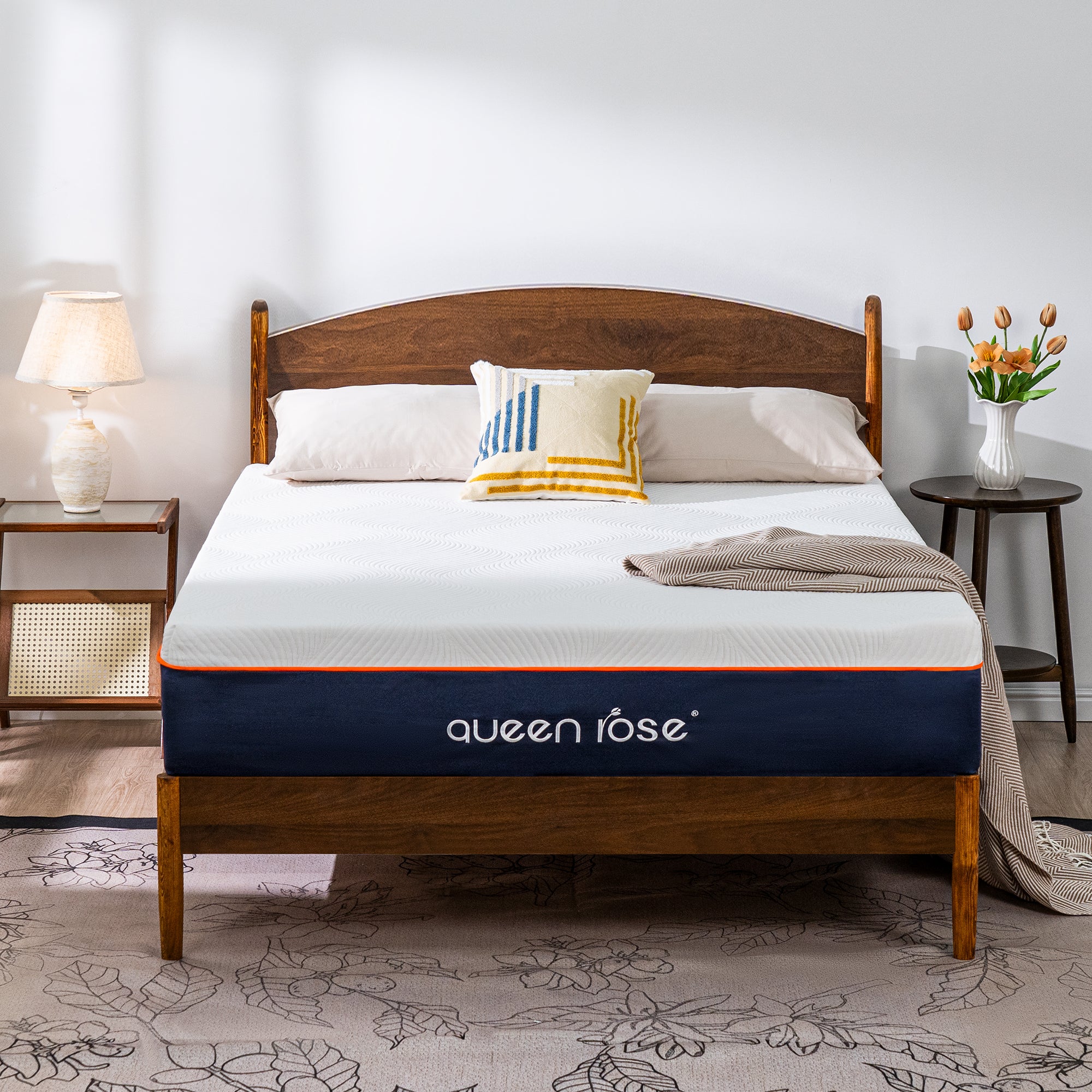 Queen Rose - Cooling Memory Foam Mattress